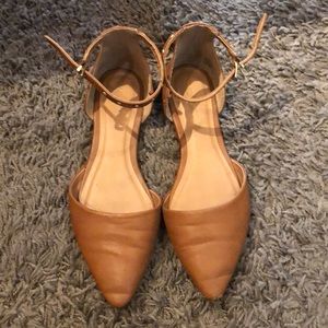 D’orsay flats with studded detail